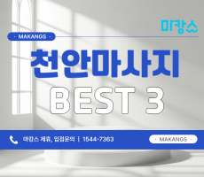 천안 스웨디시 마사지 BEST3! 천안 가볼만한곳 추천!