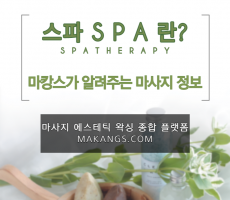 스파 뜻과 정의 스파(SPA)란 무엇인가? - 마캉스