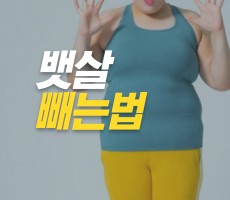 뱃살빼는법 어떤것이 있을까요?