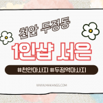 천안 두정동 두정역 1인샵 서은 테라피 스웨디시마사지 - 마캉스