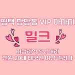 평택 장당동 서정리역 밀크 스웨디시 마사지 - 마캉스