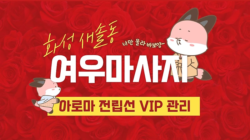 화성 새솔동 여우마사지 아로마 마사지 - 마캉스