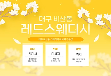 대구 비산동 레드스웨디시 스웨디시 마사지 - 마캉스