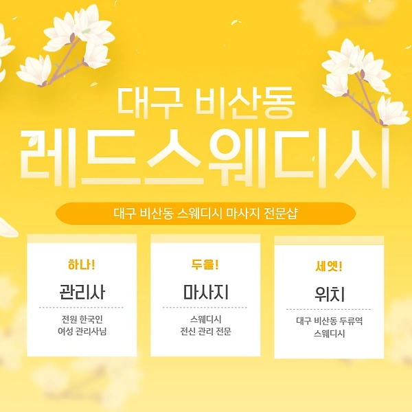 대구 비산동 레드스웨디시 스웨디시 마사지 - 마캉스