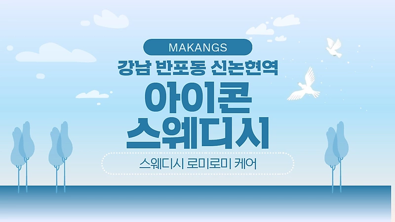 강남 반포동 신논현역 아이콘스웨디시 스웨디시 로미로미 마사지 - 마캉스