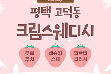 평택 고덕동 크림스웨디시 스웨디시 마사지 - 마캉스