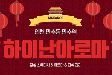 인천 만수동 만수역 하이난아로마 스웨디시 아로마 마사지 - 마캉스