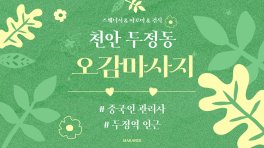 천안 두정동 두정역 오감마사지 스웨디시 아로마 마사지 - 마캉스